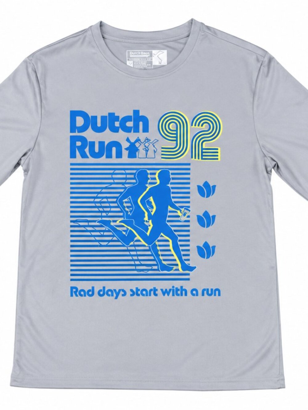 DUTCH BROS Unisex Long Sleeve DUTCH RUN Shirt Small